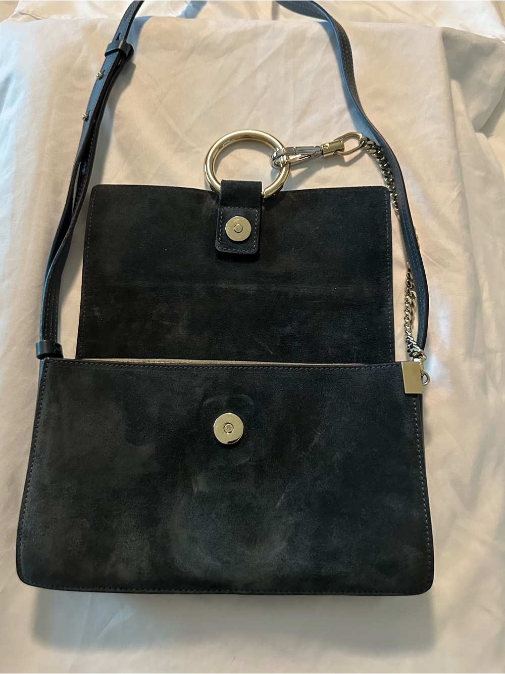 Chloé Faye Crossbody Bag with Python Excellent Condition - Picture 12 of 15